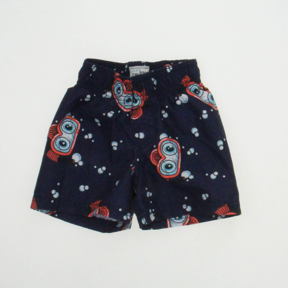 The Children's Place Boys Navy | Orange Trunks size: 6-9 Months